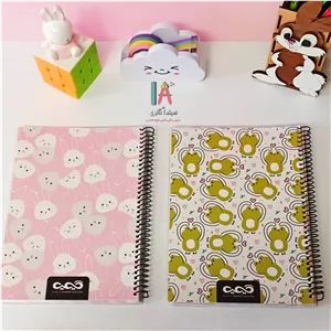 دفتر مجلد حاشیه دار 80 برگی برند کیمیا