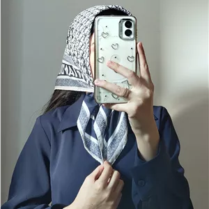 مینی اسکارف نخی طرح dior