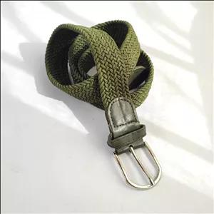 کمربند بافته شده کشی وارداتی | راحت و شیک