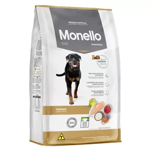 غذای خشک سگ بالغ مونلو تردیشنال (Monello Traditional) طعم مرغ و برنج ۱۵ کیلوگرم
