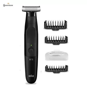 ماشین اصلاح صورت و بدن براون مدل BRAUN XT3100 تیغه 4D براون، قابلیت تریم و صفرزنی | اصـل