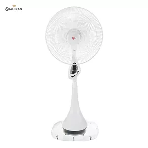 پنکه پارس خزر مدل PARS KHAZAR 4070R کنترل دار، تایمردار، 3 سرعت و 4 پره - سفید