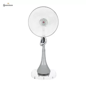 پنکه پارس خزر مدل PARS KHAZAR 4070R کنترل دار، تایمردار، 3 سرعت و 4 پره - طوسی