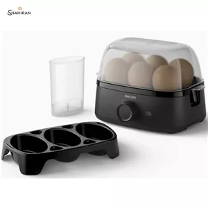 تخم‌ مرغ پز فیلیپس مدل PHILIPS HD9137 ظرفیت ۶ تخم‌مرغ آب‌پز یا ۳ تخم‌مرغ نیمرو | اصـل