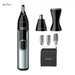 موزن گوش و بینی فیلیپس مدل PHILIPS NT5600 با شانه‌های اصلاح ابرو | اصـل