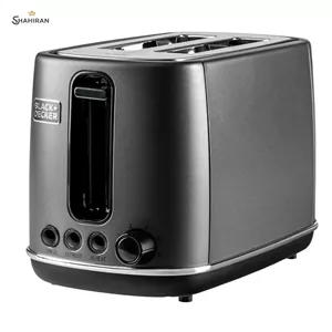 توستر 1050 وات بلک اند دکر مدل BLACK DECKER Sset225 شش سطح برشتگی، یخ‌زدایی و گرم‌کردن مجدد | اصـل
