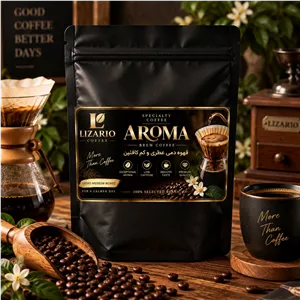 قهوه دمی عطری و کم‌کافئین | LIZARIO AROMA