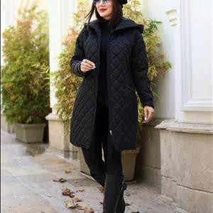 کاپشن پشم شیشه دار آستردار زنانه تی سی مدل باران سایز ۳۸ تا ۴۸ ضمانت کالا