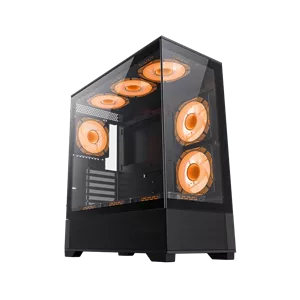 کیس گیمینگ گیم مکس GAMEMAX Vista Black مشکی