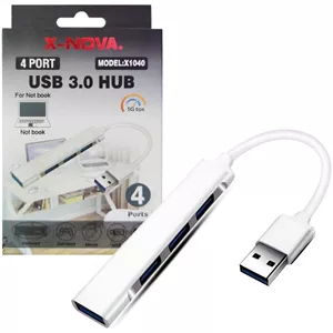 هاب 4 پورت USB3.0 ایکس-نوا مدل X-NOVA X1040