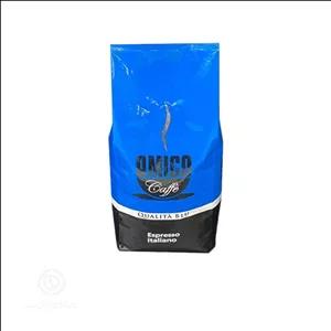 قهوه یک کیلویی مدل آمیکو آبی (Amico Qualita Blu) (1 کیلوگرم)