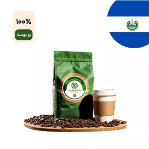 دان قهوه 100% روبوستا - فول کافئین - برشته‌ کاری مدیوم دارک - کرمای غلیظ (250 گرمی) 