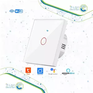 کلید هوشمند لمسی تک پل مدل CL-WTS101 | با وای فای و ریموت| کلیک اسمارت