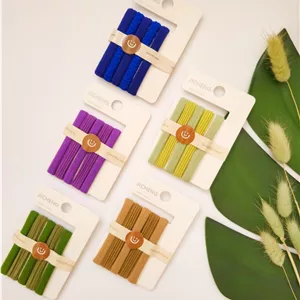 ست کش مو پارچه‌ای ساده پنج‌تایی زیوانا اکسسوری کد 3004645