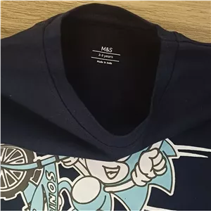 ست پسرانه تیشرت و شلوارک سونیک M&S
