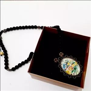 گردنبند اونیکس سیاه