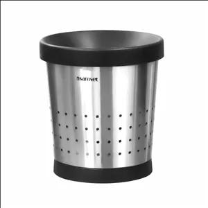 سطل زباله سام ست مدل استیل  5 لیتر مبلمونسرا مدل 206579