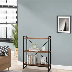 شلف ایستاده دیزم مدل مونتاژی SLF_80×100_BRN مبلمونسرا مدل 209156