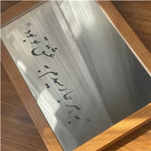 آینه آنتیک هنری طرح عاشقانه مبلمونسرا مدل 210616
