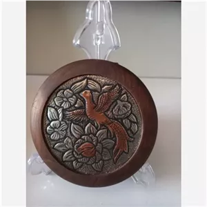 آیینه تاشو قلم زنی مبلمونسرا مدل 211056 