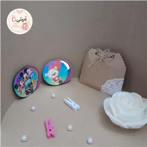 آینه چوبی دخترانه به همراه بسته بندی شیک مبلمونسرا مدل 212150