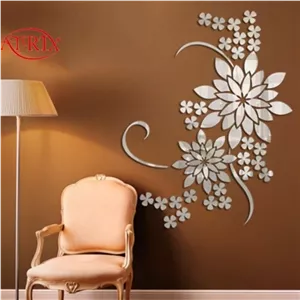 آینه مدل گل نیلوفر کد MD172 مبلمونسرا مدل 213754