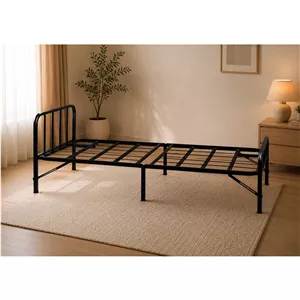 تخت فلزی تاشو مدل تاجدار 200x85x31 برند مشتاق مبلمونسرا مدل 201208