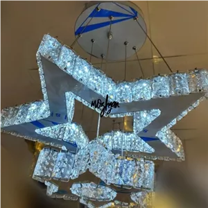 لوستر ستاره کریستالی مبلمونسرا مدل 222227