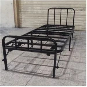 تخت تاشو تاجدار، 200در75 در 30 مشکی مبلمونسرا مدل 200564