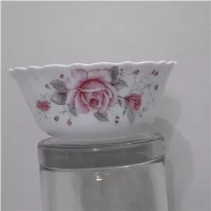 کاسه ابگوشت خوری ارکوپال بسته 6عددی طرح گلوریا صورتی مبلمونسرا مدل 292323