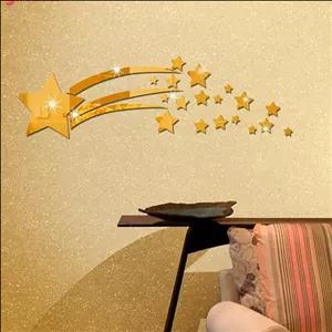 آینه دکوراتیو طرح ستاره باران مبلمونسرا مدل 263908