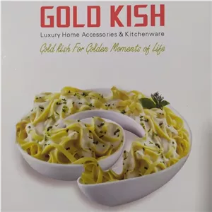 اردو خوری و رولت خوری  اردوخوری سرامیک گلد کیش طرح حلزون مبلمونسرا مدل 277635 
