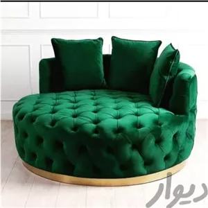 پاف 3نفره گرد.. مبلمونسرا مدل 236240