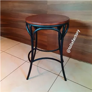 صندلی اپن کانتر رویه گرد لهستانی تولیکس،ارسال به سراسر کشور بصورت مبلمونسرا مدل 235237