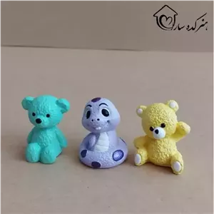 مجسمه خرس ساده سایز 4سانتیمتر مبلمونسرا مدل 251553