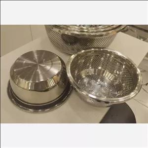 آبکش و لگن یونیک 5سایز مبلمونسرا مدل 291045