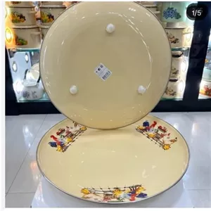 دیس پایه دار طرح خروس مبلمونسرا مدل 269860