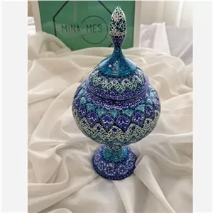 شکلات خوری میناکاری، هنر چشم نواز ایرانی مبلمونسرا مدل 296307 