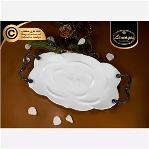 دیس بیضی رز بزرگ تولیدی لیون آراد مبلمونسرا مدل 271036