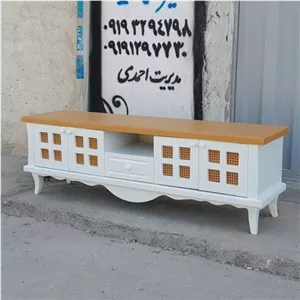 میزتلویزیون حصیری کلاسیک مبلمونسرا مدل 224234