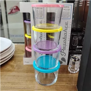پیاله شیشه ای درب دار پاشاباغچه مبلمونسرا مدل 292227