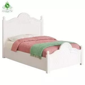 تخت خواب یک و نیم نفره مدل پرشین عرض 120 بدون تشک مبلمونسرا مدل 225888