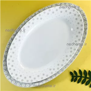 دیس تک چینی زرین طرح کامومیلا درجه یک مبلمونسرا مدل 270694