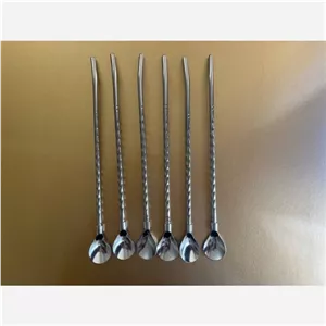نی قاشق دار شربت خوری استیل ، رنگ ثابت مبلمونسرا مدل 277784