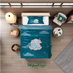 لحاف تک پسرانه مدل 7219 مبلمونسرا مدل 228870 