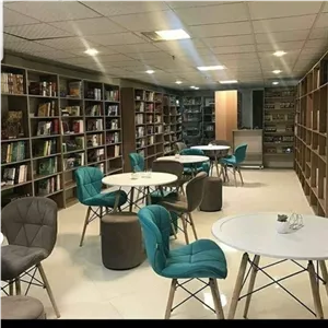 صندلی اوپنی زین اسبی پایه چوب مبلمونسرا مدل 235171