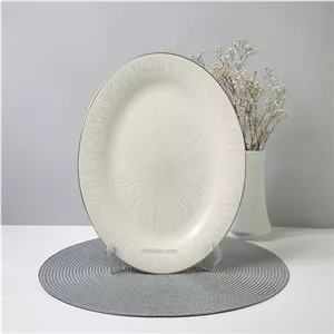 دیس سایز بزرگ الیزابت طرح لییانا استخوانی مبلمونسرا مدل 269918