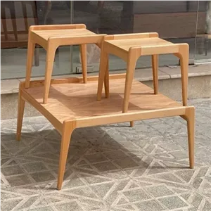 میز عسلی مدل طرح مینیمال چوپ توسکا مبلمونسرا مدل 224774