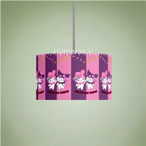 لوستر دخترانه طرح کرومی و ملودی مدل501 مبلمونسرا مدل 244840