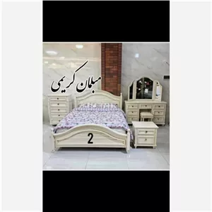 سرویس خواب دونفره مدل خطی کیمیا.سرای مبل کریمی مبلمونسرا مدل 225784